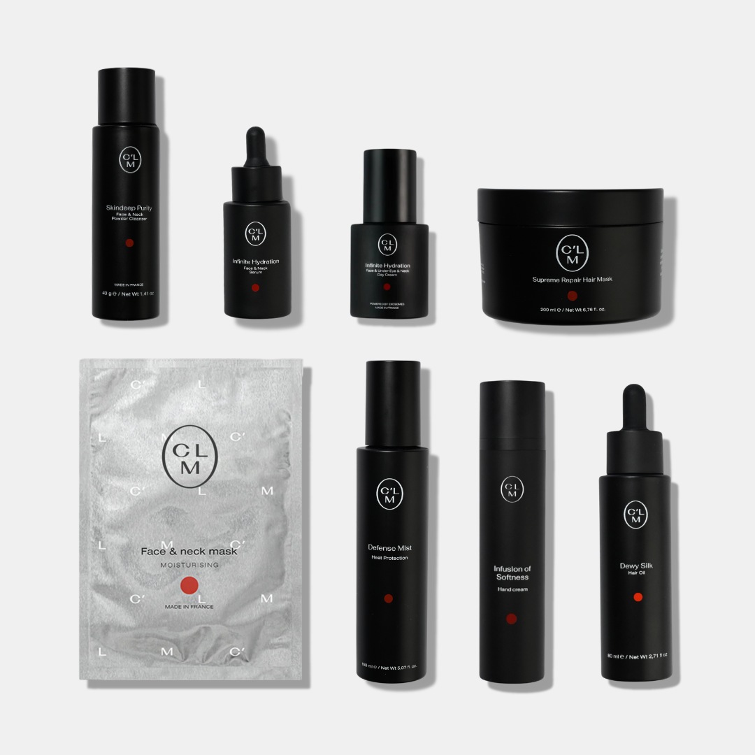 Rinkinys plaukų stiprinimui, veido priežiūrai ir tobulai švelnioms rankoms