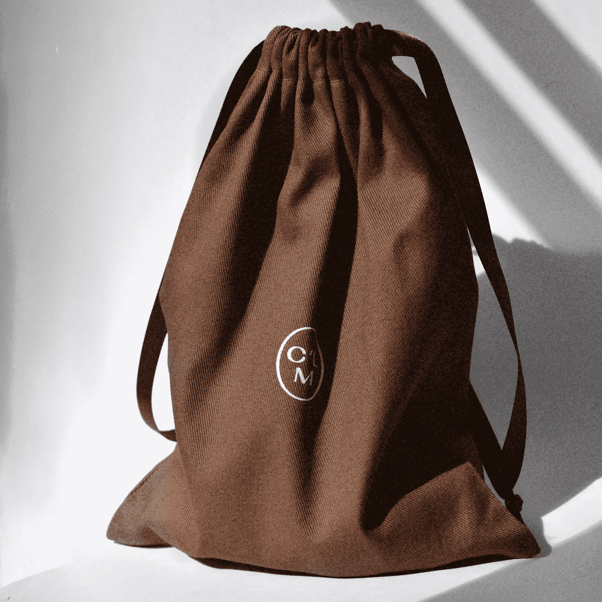 Mocha fabric gift bag (maxi) 25X30