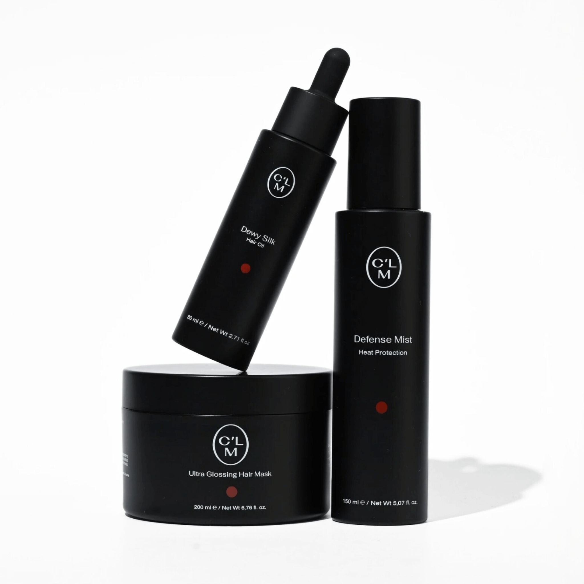 Plaukus apsaugantis nuo karščio ir žvilgesio suteikiantis rinkinys