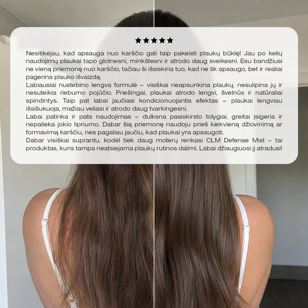 Protective heat spray Defense Mist